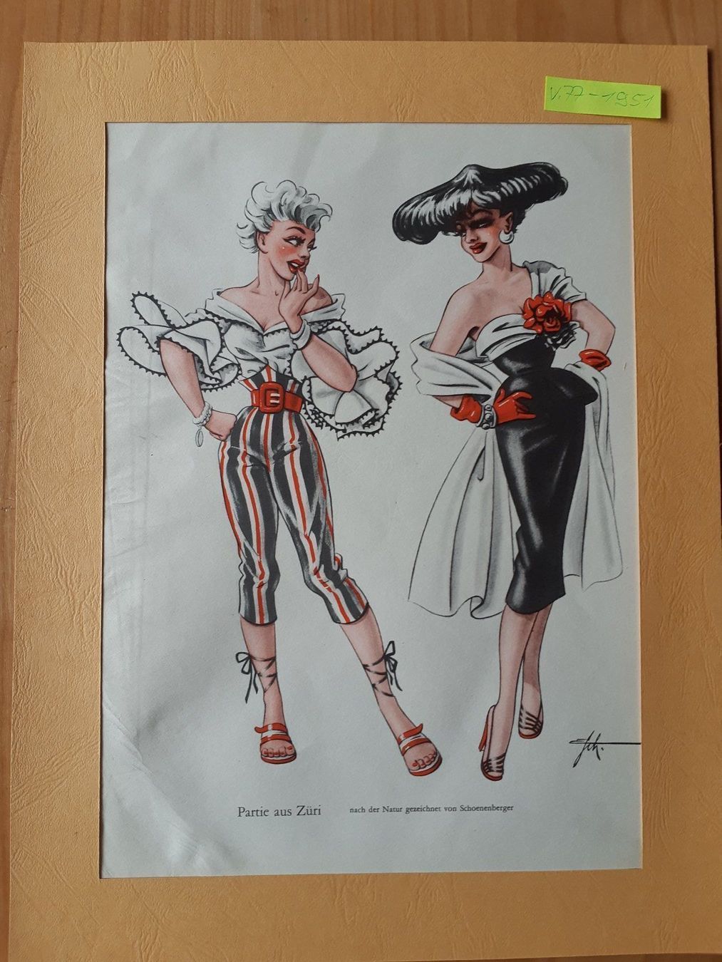 Grafica & Litografie: Nr.2 original Litho Nebelspalter – Usato da Grindelwald venduto da carro5 1