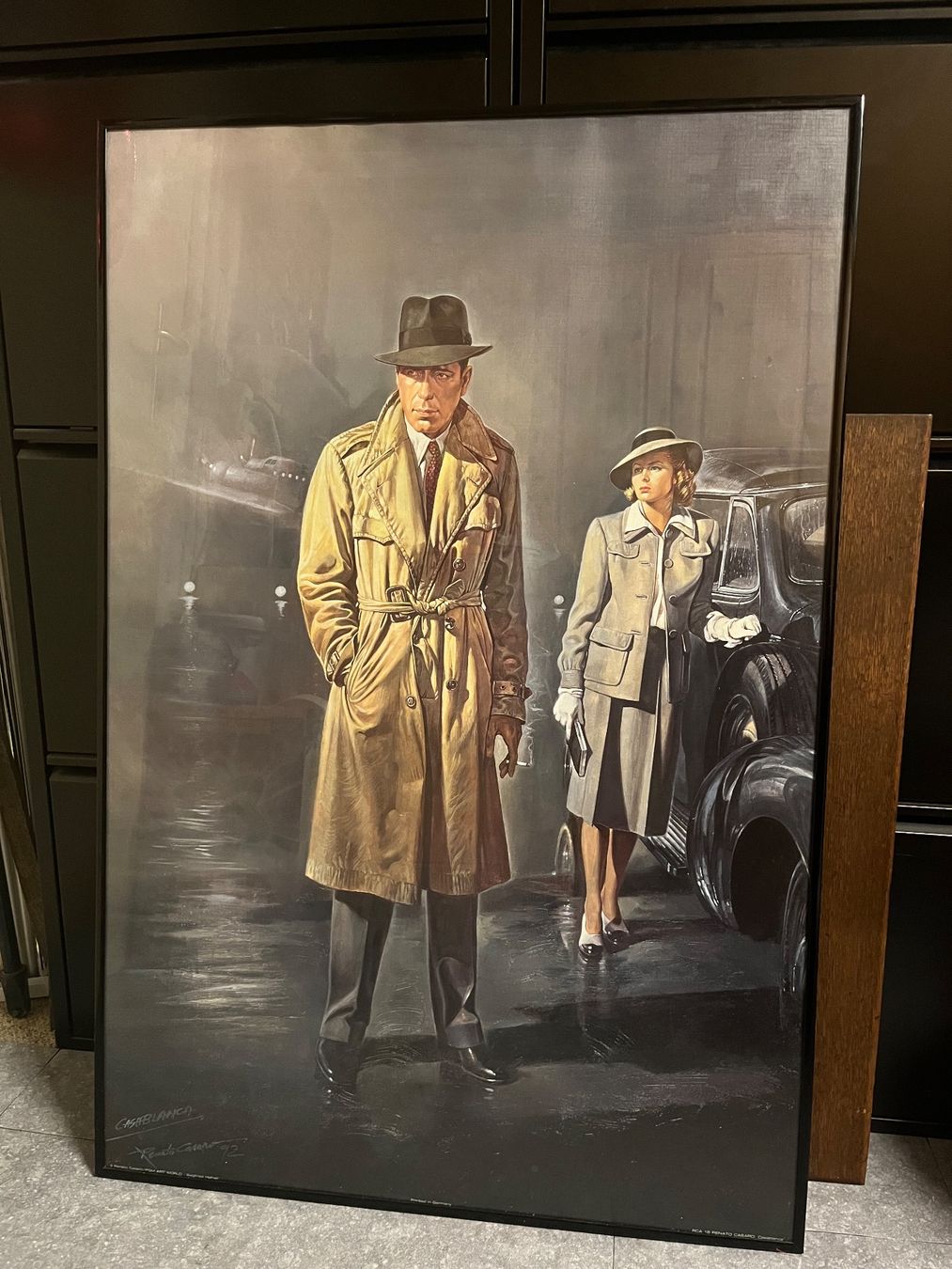 Poster & Bilder: Casablanca Bild im Rahmen – Gebraucht aus Dornach von npe_7dng