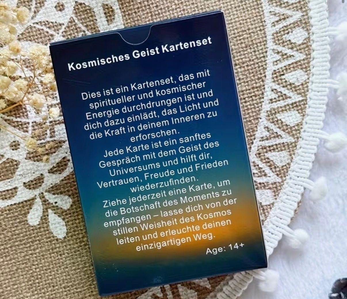 Libri: Karten-Deck: Kosmisches Geist Kartenset -Esoterik – Nuovo e nell'imballaggio originale da Teufenthal AG venduto da MeineSchatztruhe 2