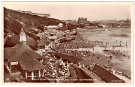 South Cliff Gardens and South Bay - Scarborough ca. 1920 (E)