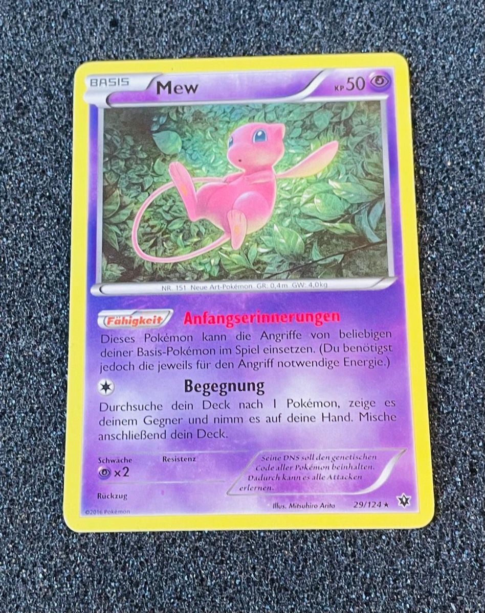 Pokémon Sammelbilder & Trading cards: Mew #29 Pokemon Fates Collide – Neu (gemäss Beschreibung) aus Affoltern am Albis von andy1896