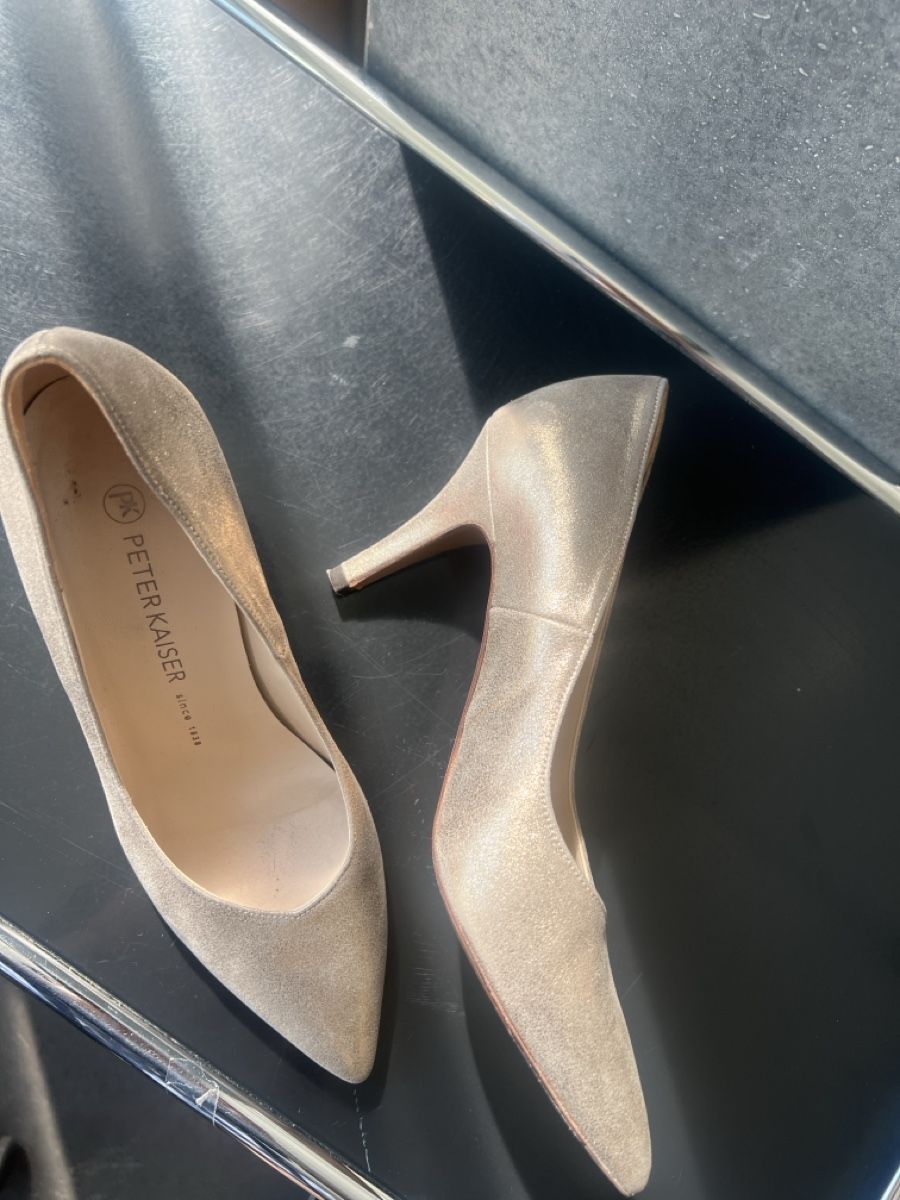 Damenschuhe: Damen Pumps goldfarben Peter Kaiser  – Gebraucht aus Thun von mause_baer13 2