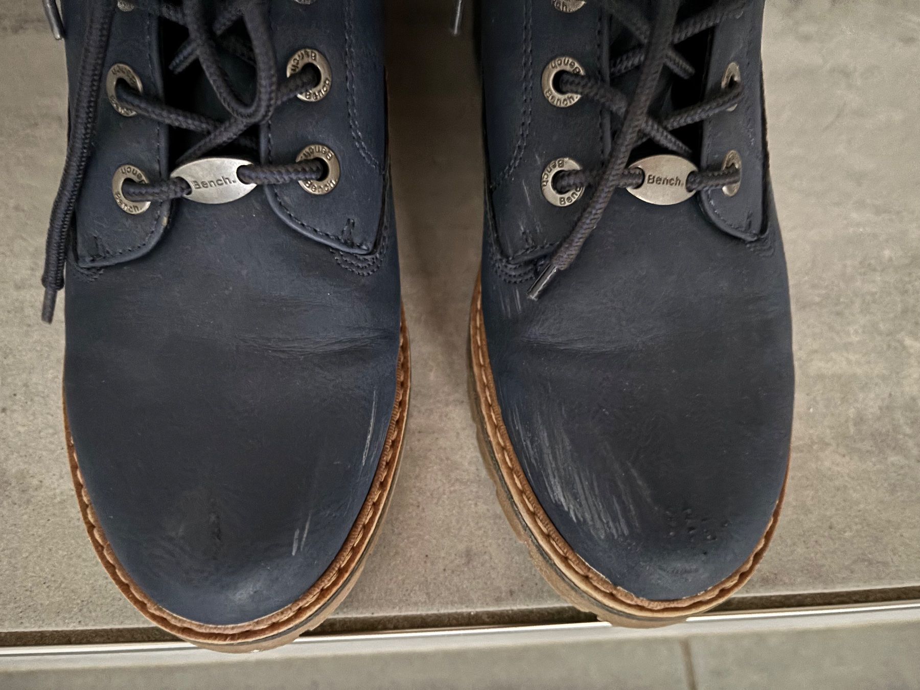 Bench Damenschuhe: Bench Stiefelette blau - Grösse 38/39 – Gebraucht aus Kleinandelfingen von 2Baba3 3