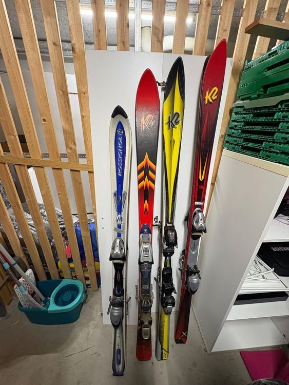 Skis: 4x verschiedene Skis – D'occasion à Buchs SG par sem_vd5r