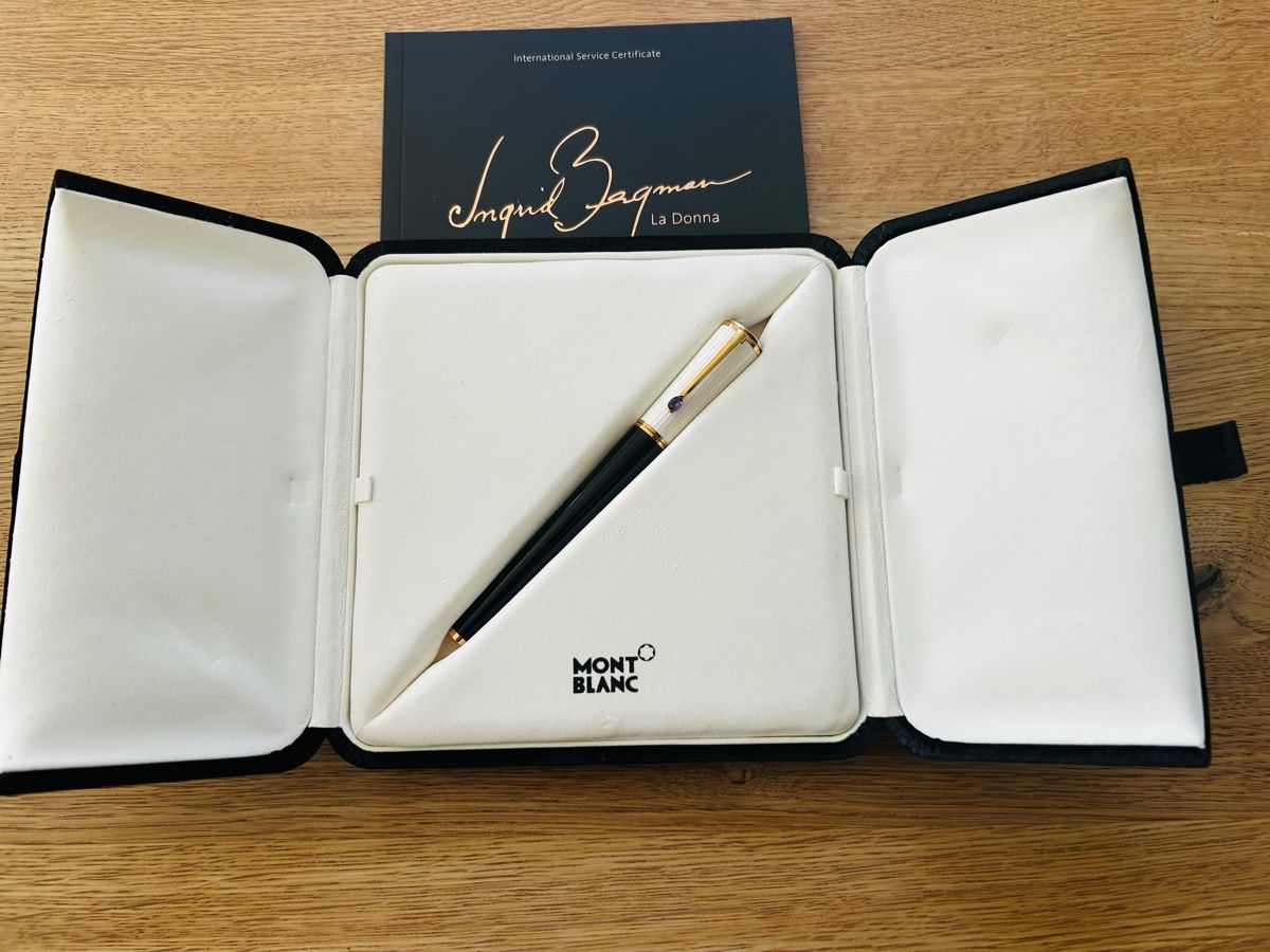 Montblanc Stifte & Marker: Montblanc Special Edition Ingrid Bergman Rollerpen – Neu (gemäss Beschreibung) aus Zürich von diva1972
