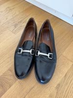 JONAK Damen Loafers Schwarz Leder Grösse 38