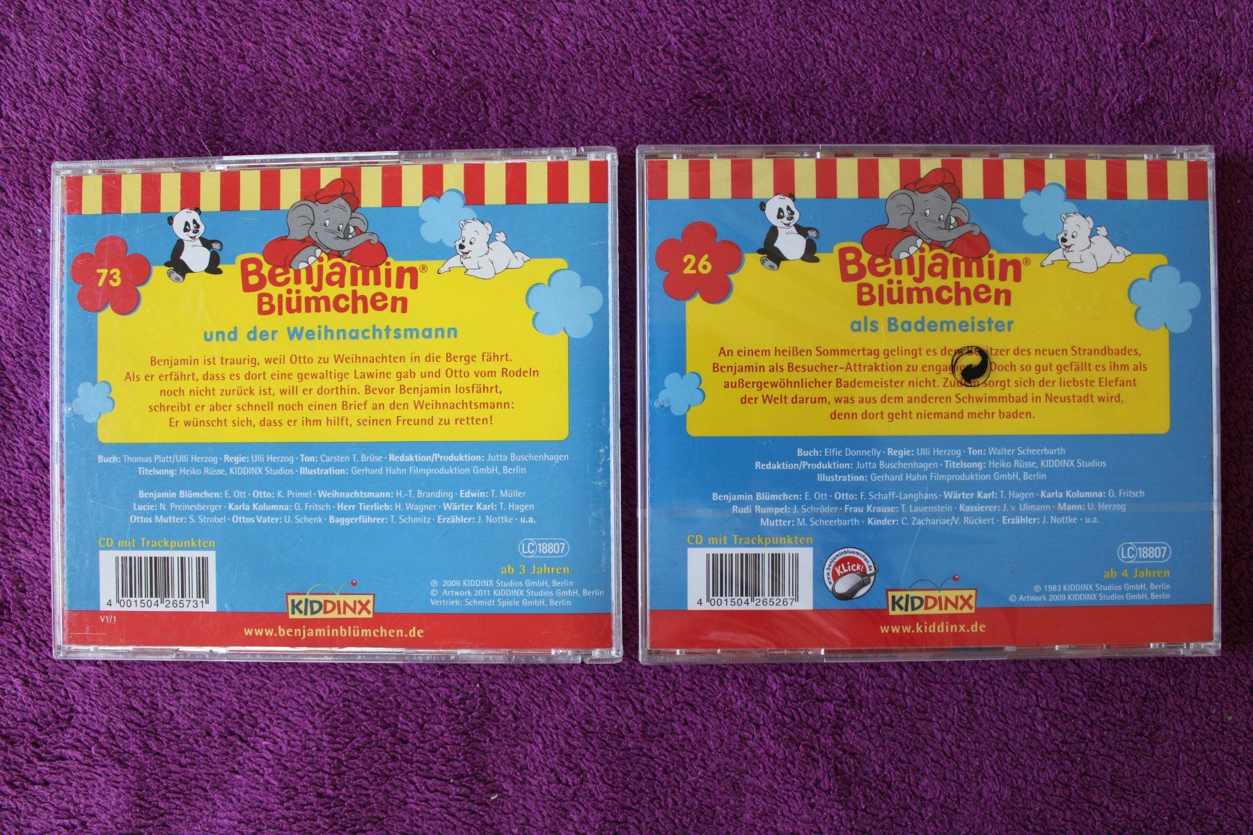 CD: 6 - Benjamin Blümchen - Hörspiel - CD´s – Usato da Müllheim Dorf venduto da Seeeule01 4