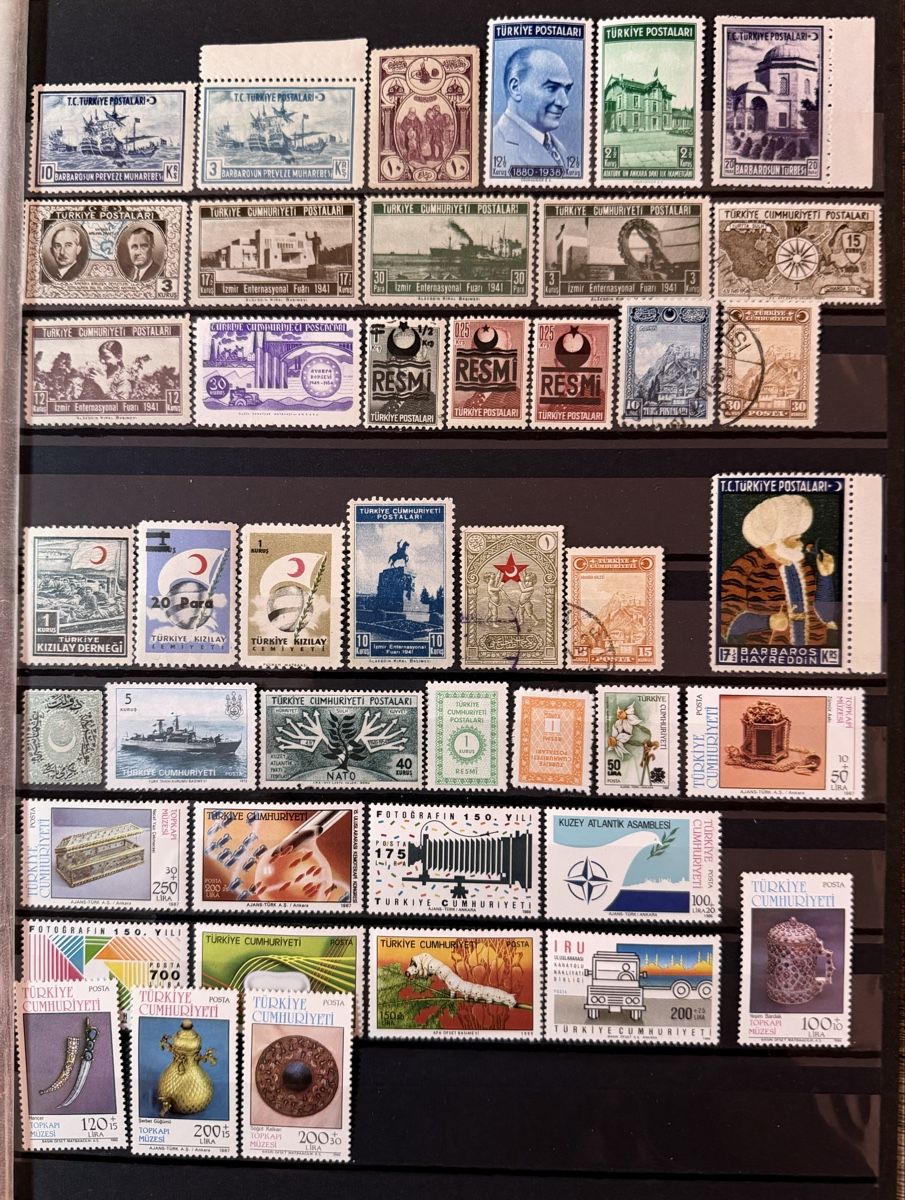 Alle Briefmarken: Timbres - Turquie – Neu (gemäss Beschreibung) aus Petit-Lancy von Solcarm
