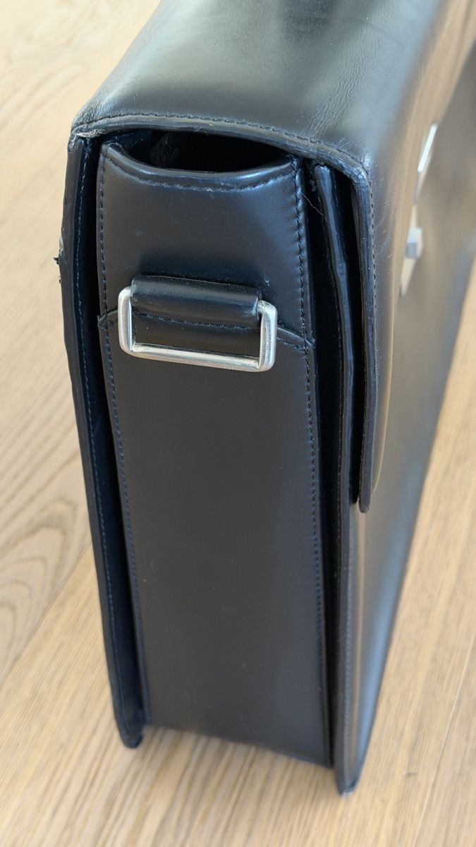 Hugo Boss Koffer & Taschen: Hugo Boss Leder Aktentasche schwarz – Gebraucht aus Wangen SZ von Buchma 3