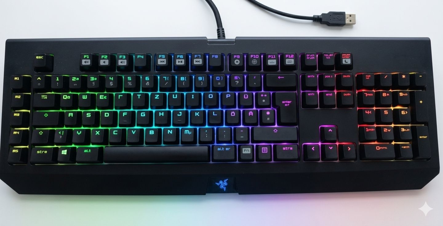 Razer Tastaturen: Razer Blackwidow like new – Gebraucht aus Zürich von ism_z5p2 1