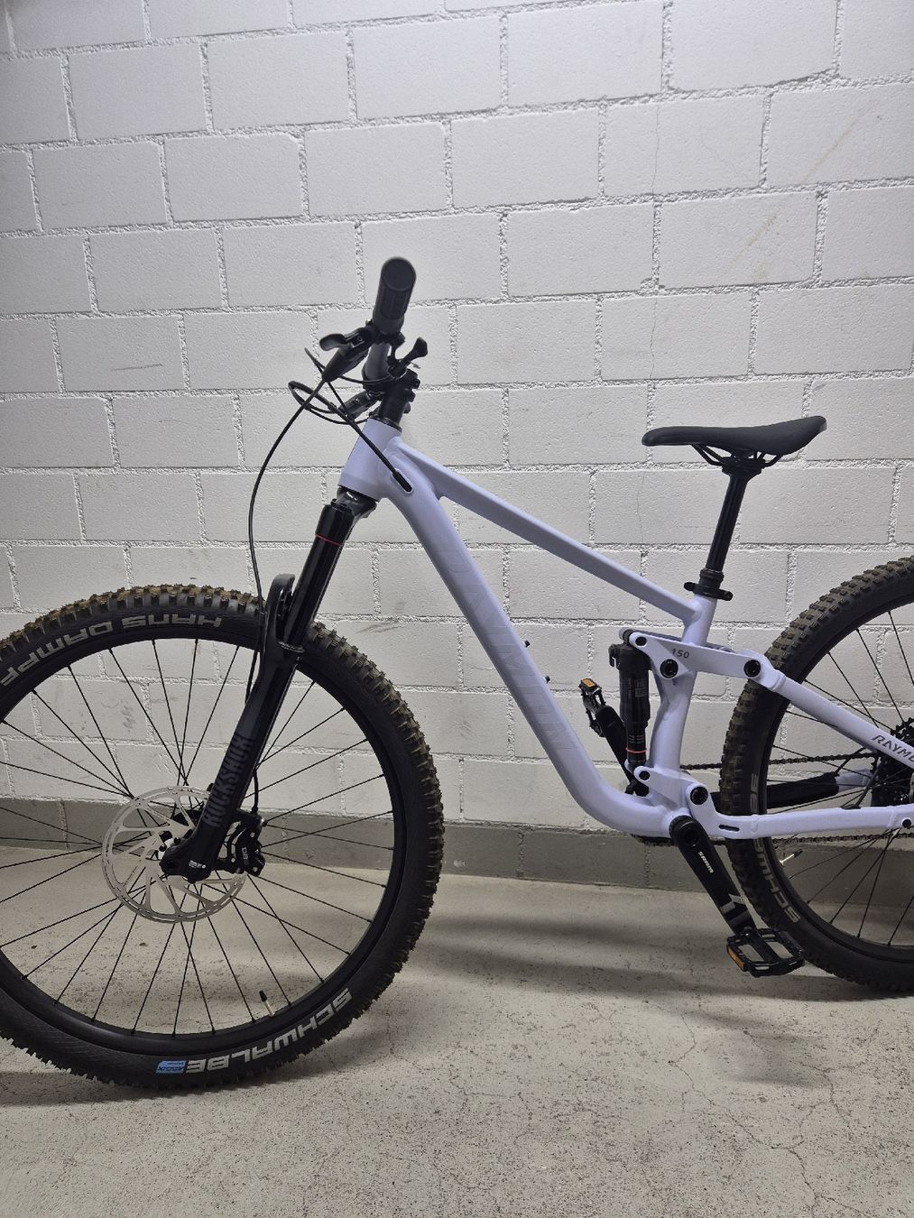 Velos: Raymon Fullsuspension Vario Ultra 150 Alu Mountainbike Gr. S – Neu (gemäss Beschreibung) aus Schänis von bru_689y