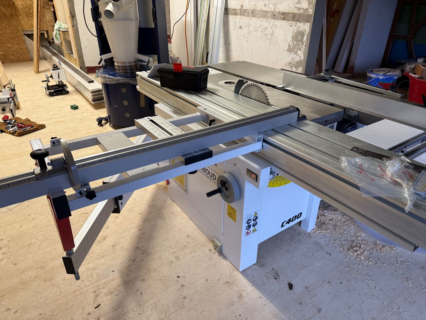 Tutte le macchine: Combinée bois SICAR 400mm NEUVE – Nuovo e nell'imballaggio originale da Vauderens venduto da machinesbois.ch 6