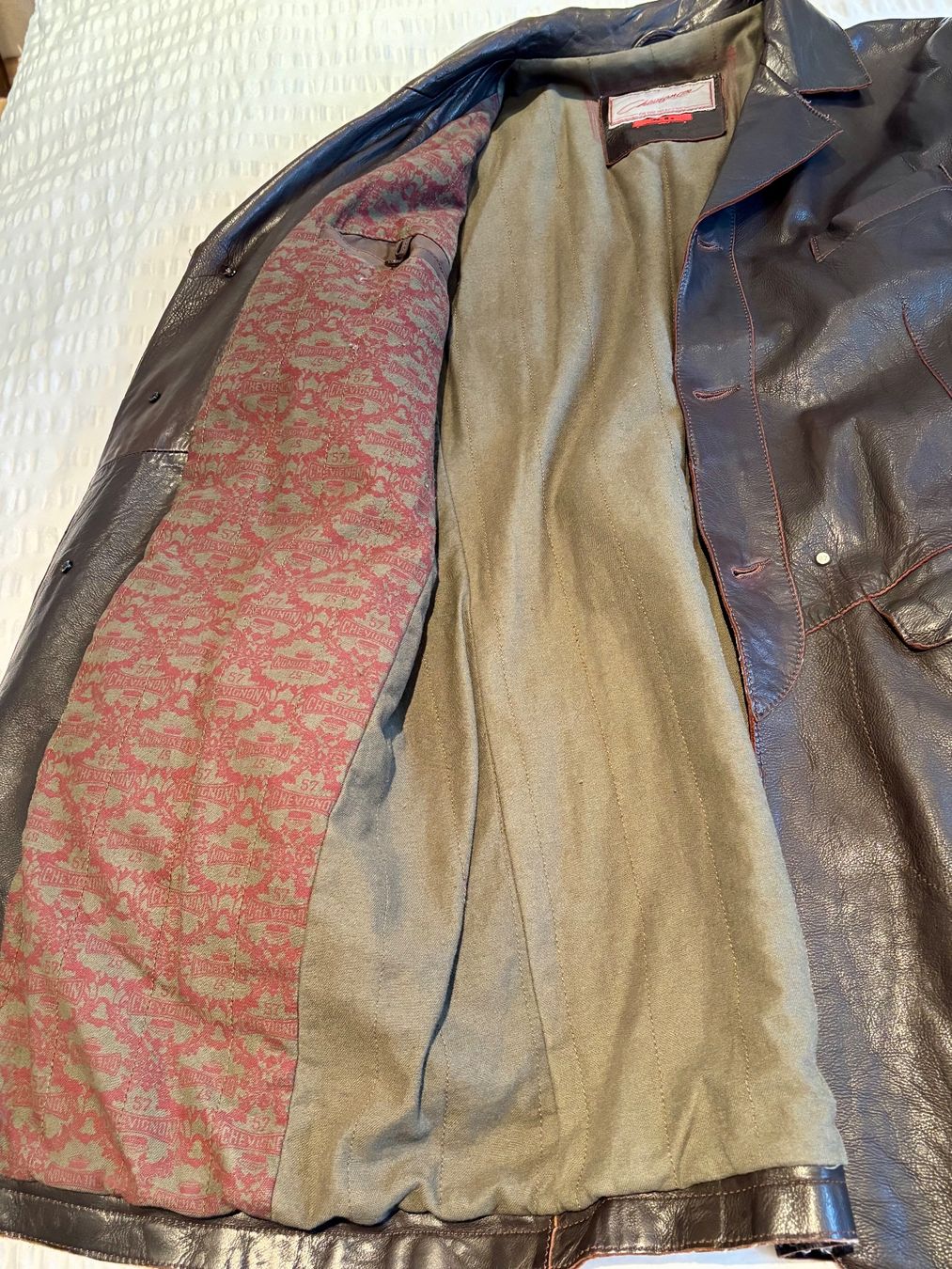 Cappotti: Leder Mantel – Usato da Lufingen venduto da pistacchioandmore 4