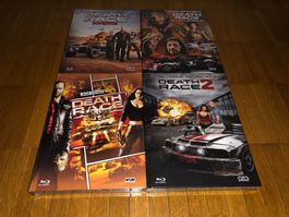 Death Race 1,2,3 & 4 - 4 MEDIABOOKS - B - UNCUT