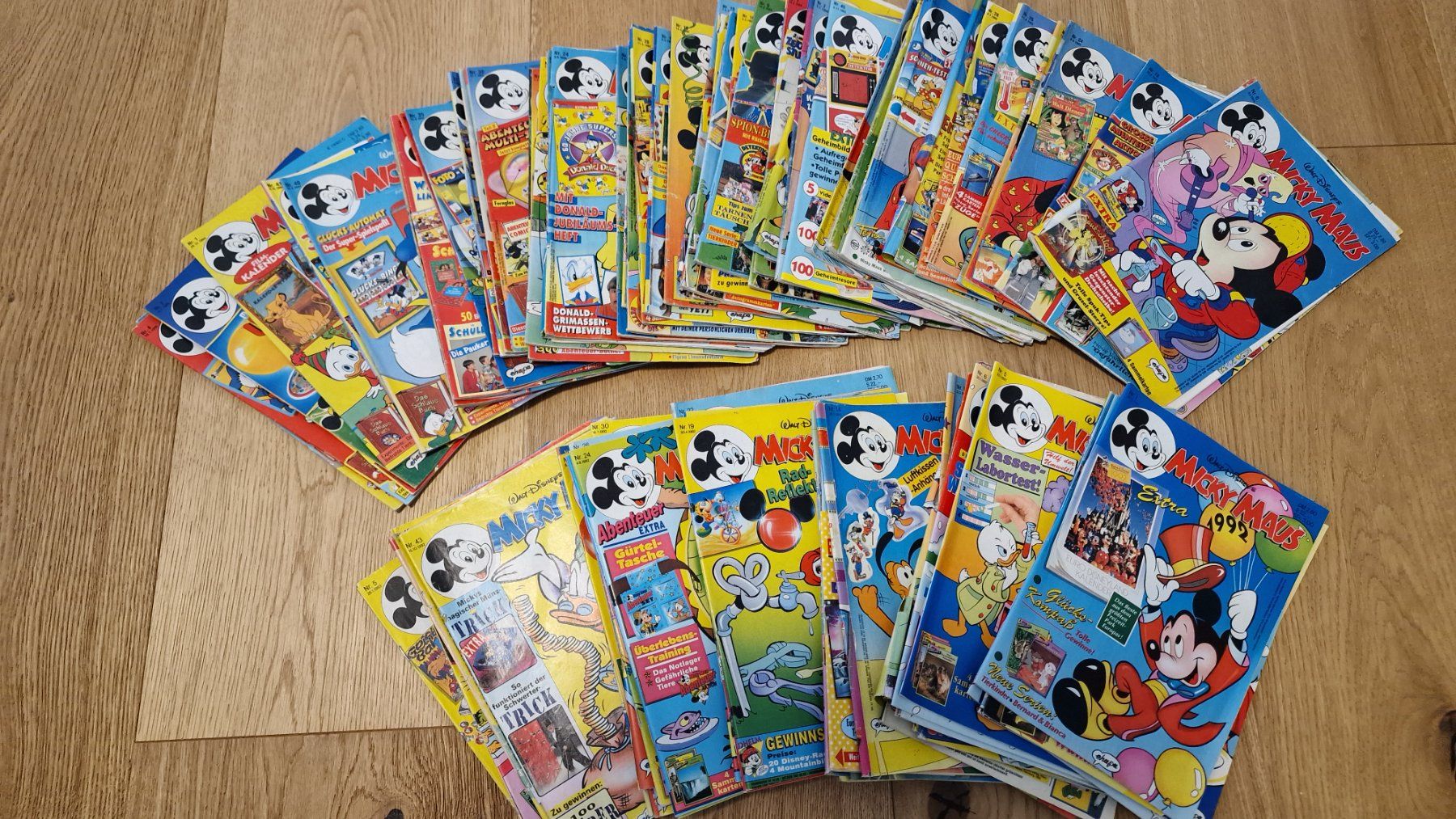 Fumetti: 90 Stk Micky Maus 1992 - 1995 – Usato da Haag (Rheintal) venduto da tw01