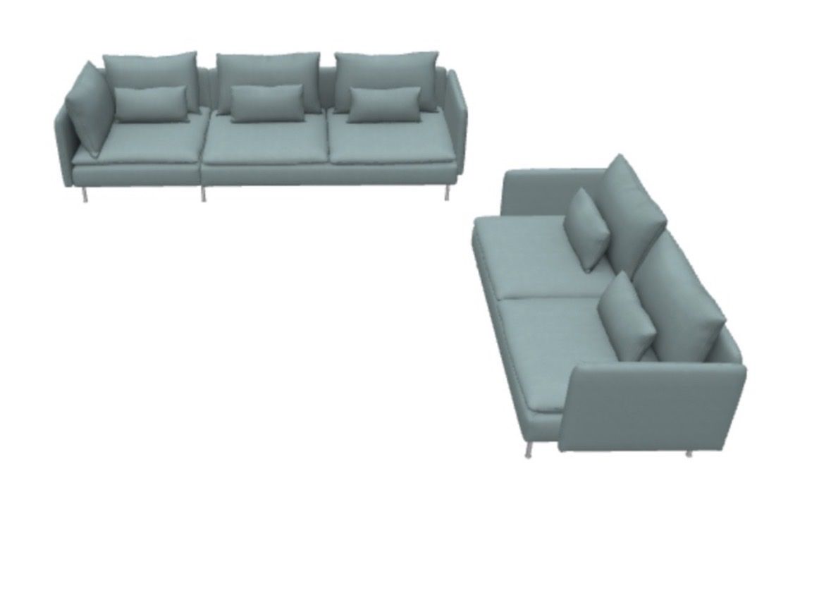 Sofas: Ikea SÖDERHAMN - Sofa Bezug – D'occasion à Richterswil par sweedii_k 2