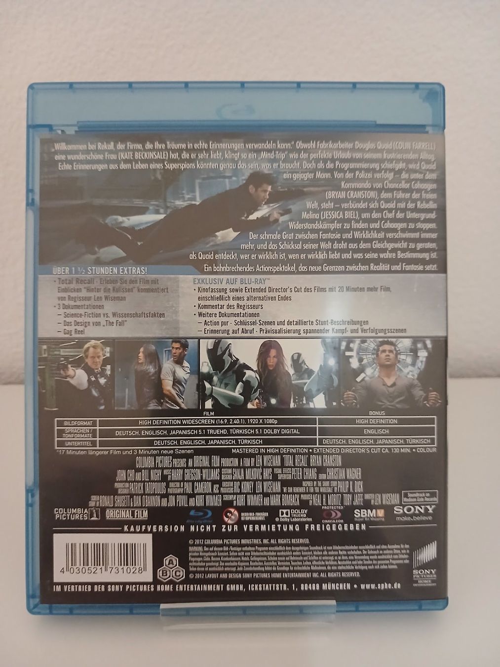 Tutti i DVDs: Total Recall – Usato da St. Margrethen SG venduto da SamusAran 1