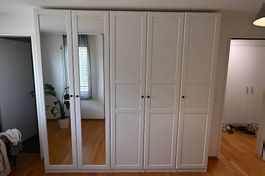 Kleiderschrank PAX weiss 250 x 35 x 236 cm