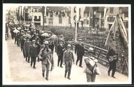 Wil SG, Umzug Kantonalsängerfest 6. Juli 1925, Fotokarte