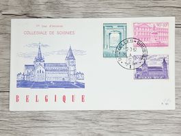 CL05 Enveloppe + Timbre Belgique 1962