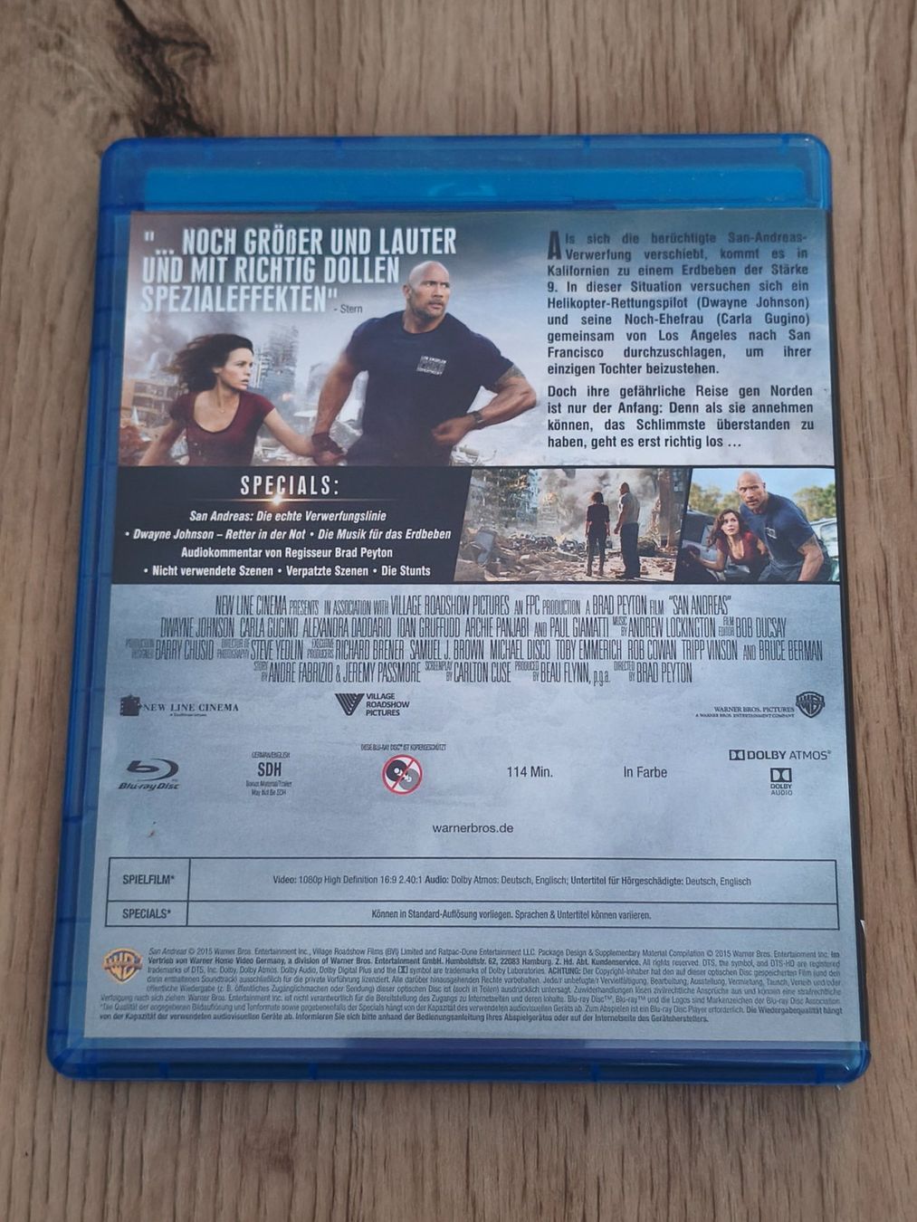 Alle DVDs: San Andreas – (Blu-Ray/2015) – Gebraucht aus Schaffhausen von philscardstore 1