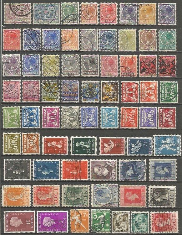 Pays-Bas – Lot De 200 Timbres Divers Pour Collectionneurs – Qualité Prophila – Authentiques Et Intacts