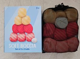 Soft Boccia Set 9 Balls für Kinder ab 8 Jahren Neu