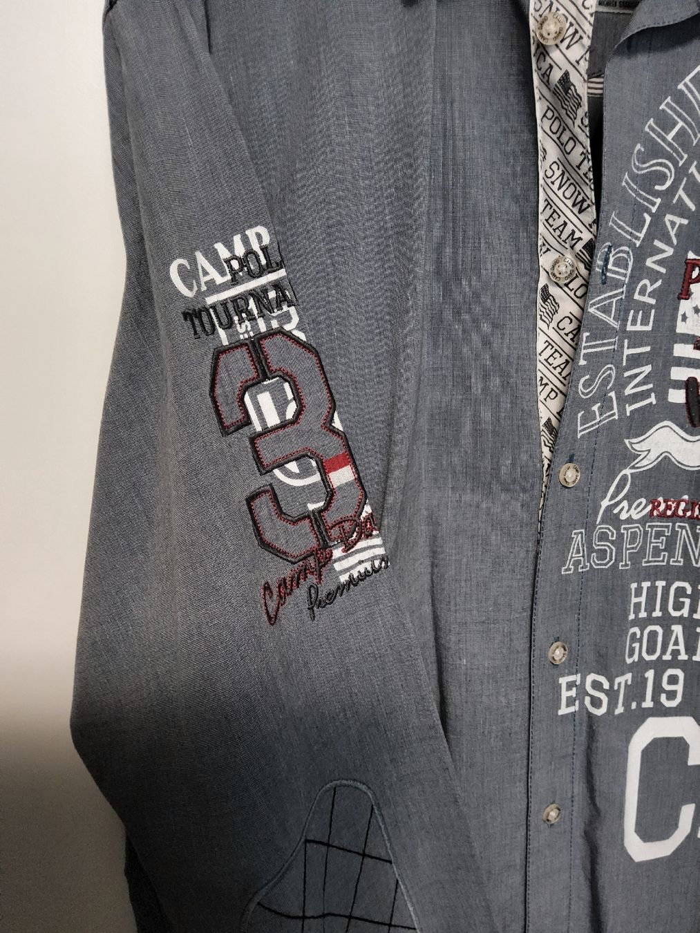 Camp David Camicie: Camp David Summer Hemd XL – Nuovo (secondo la descrizione) da Seengen venduto da oslow7 2