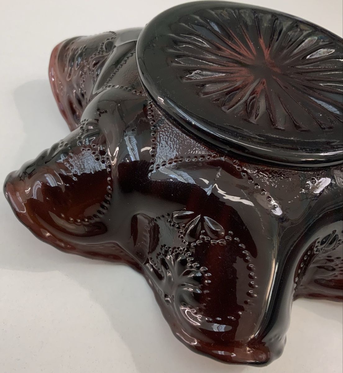 Piatti di portata: Coupe en verre irisé – Usato da rolle venduto da Tontonjulot 6