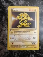 Pokémon Karte Elektek 1. Edition Basis Set 