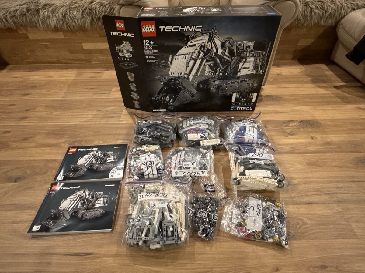 Lego Kit di costruzioni: LEGO Technic Bagger 42100 Liebherr R 9800 gebraucht – Usato da Nidfurn venduto da sugl87 1
