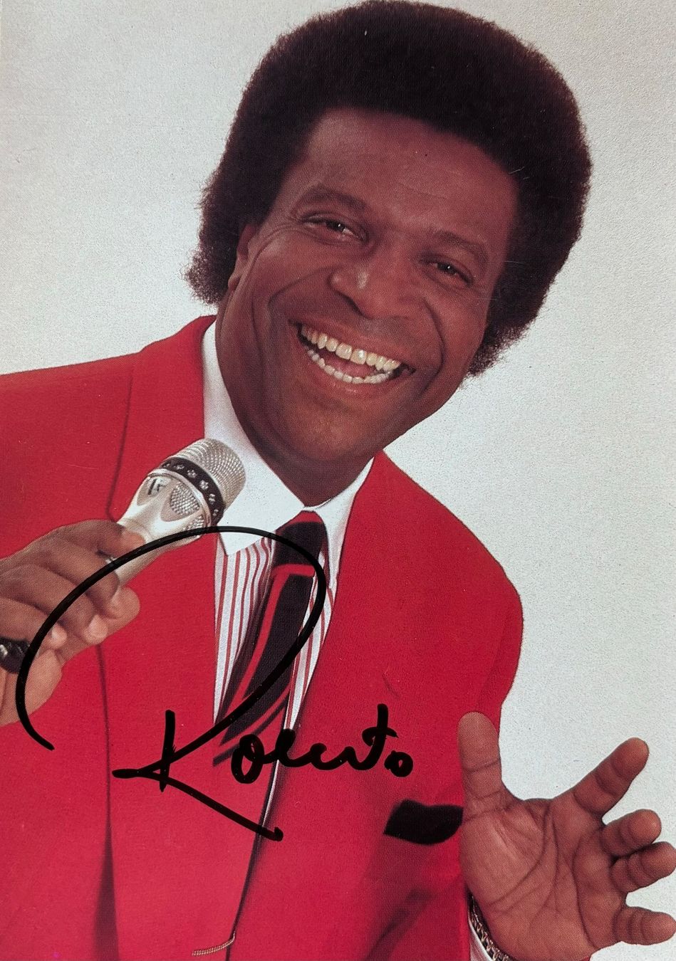 Autografi: Roberto Blanco, Musik, Autogramm – Usato da Frauenfeld venduto da Merk52