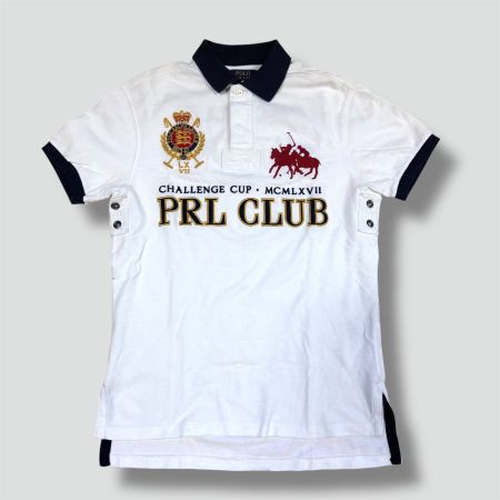 Ralph Lauren Polo Club number 3 polo shirt vintage t- shirt