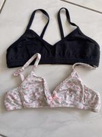 Lot de 2 brassières fille, taille 134/140