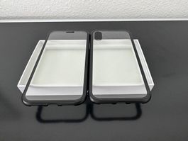 iPhone X Magnet Case (schwarz)