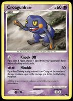 Croagunk 7/17 Pokémon POP-Series 9