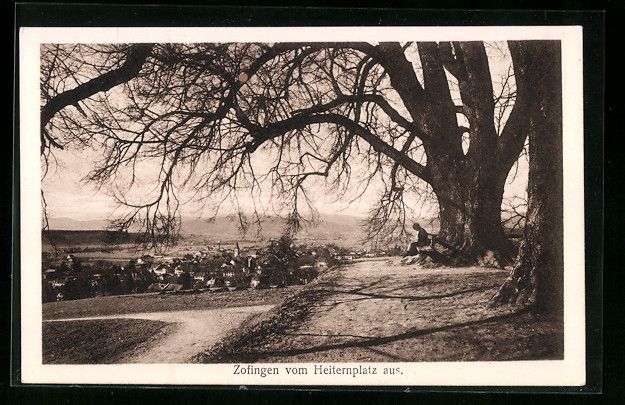 Cartoline postali: Zofingen, Teilansicht vom Heiternplatz a – Usato da Berlin venduto da bartko-reher