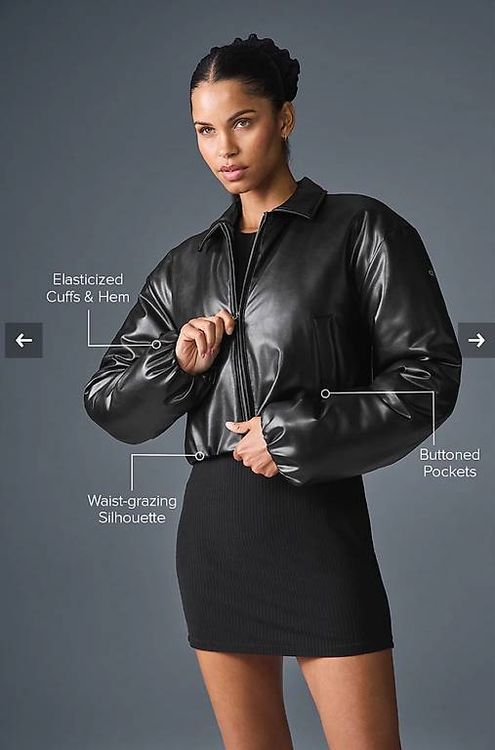 Giacche: ALO faux leather jacket - L – Usato da Bassersdorf venduto da haraldhabit 3