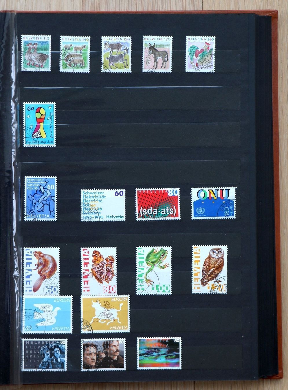 Tutti i francobolli: Briefmarken-Sammlung Schweiz 1990-2008 – Usato da Zürich venduto da Marfe1 1