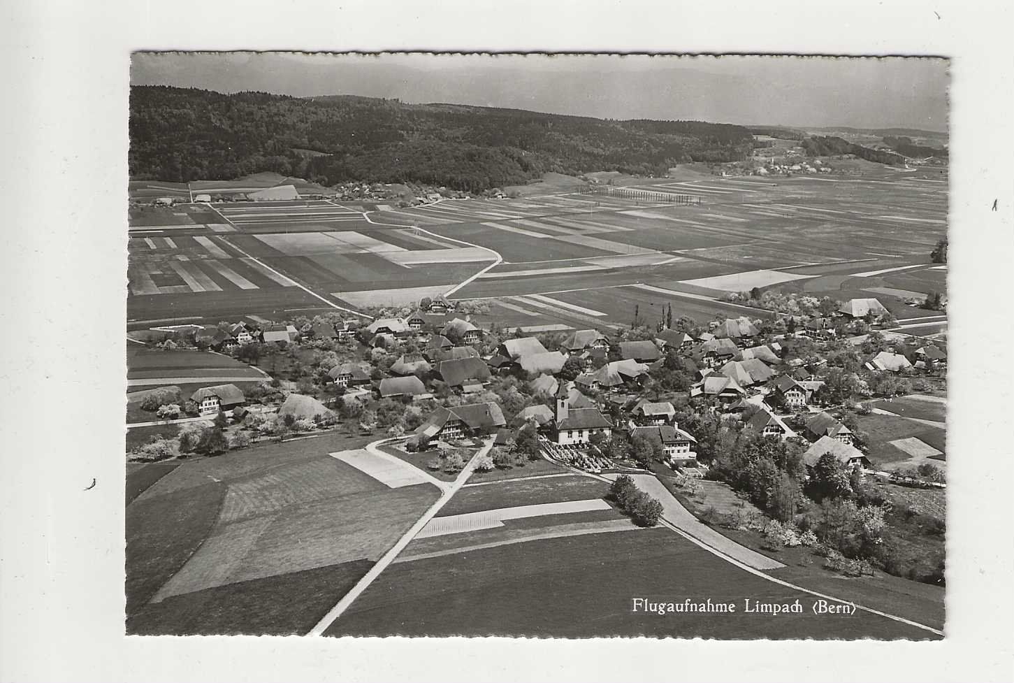 Cartoline postali: Limpach, Flugaufnahme, – Usato da Spiez venduto da Niesen20