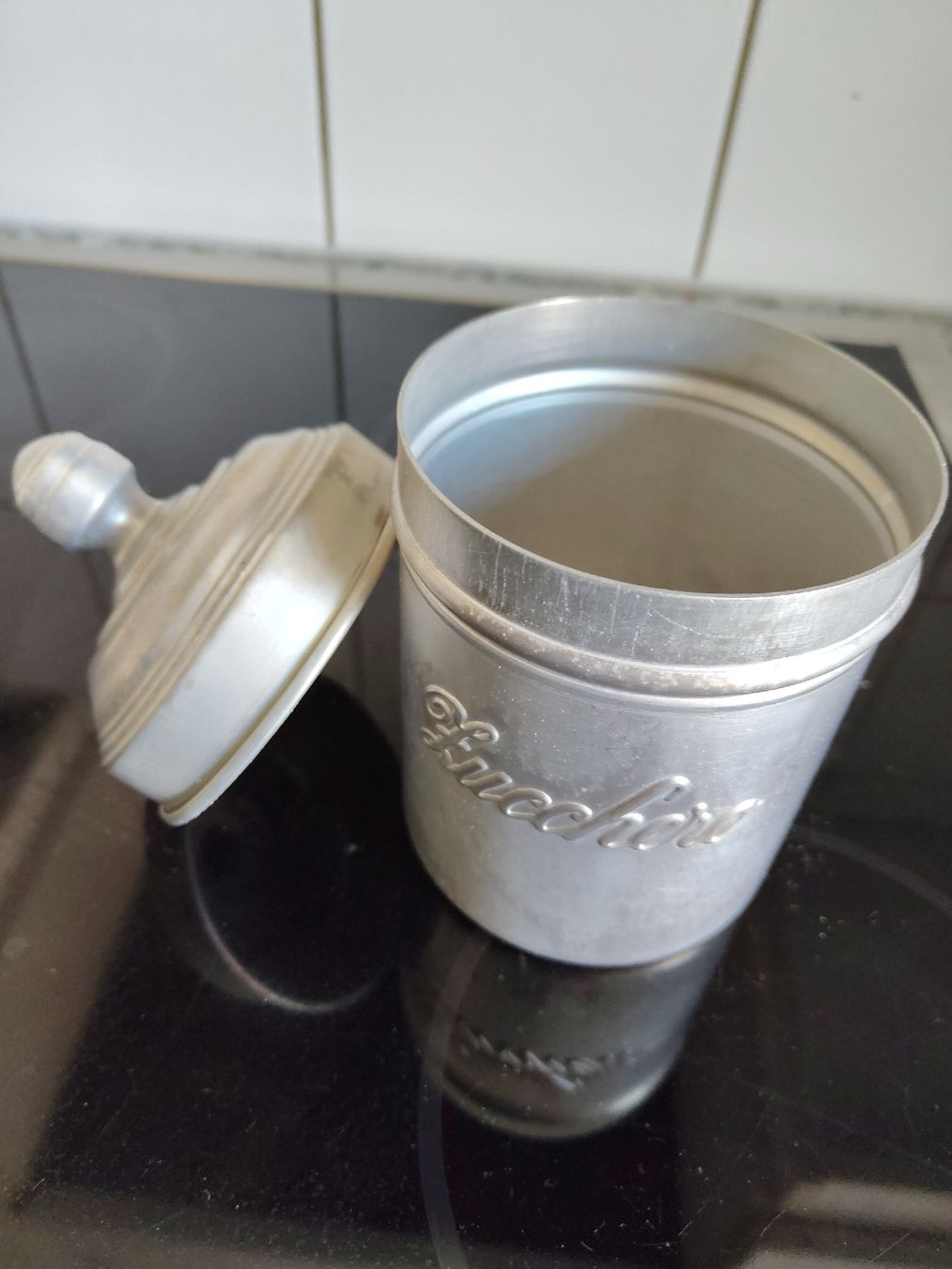 Zuckerdosen: Vintage Vorratsdose Dose mit Deckel – Gebraucht aus Olten von so.bi 3