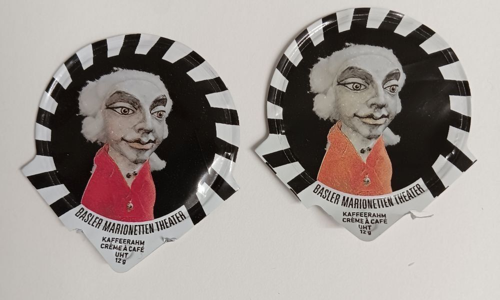 Kaffeerahmdeckel: FD aus Serie 1 688 – Gebraucht aus Matzingen von zingana