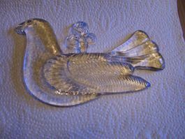 Schöne Klarglas Taube, Fensterhänger, Kosta Boda, Schweden