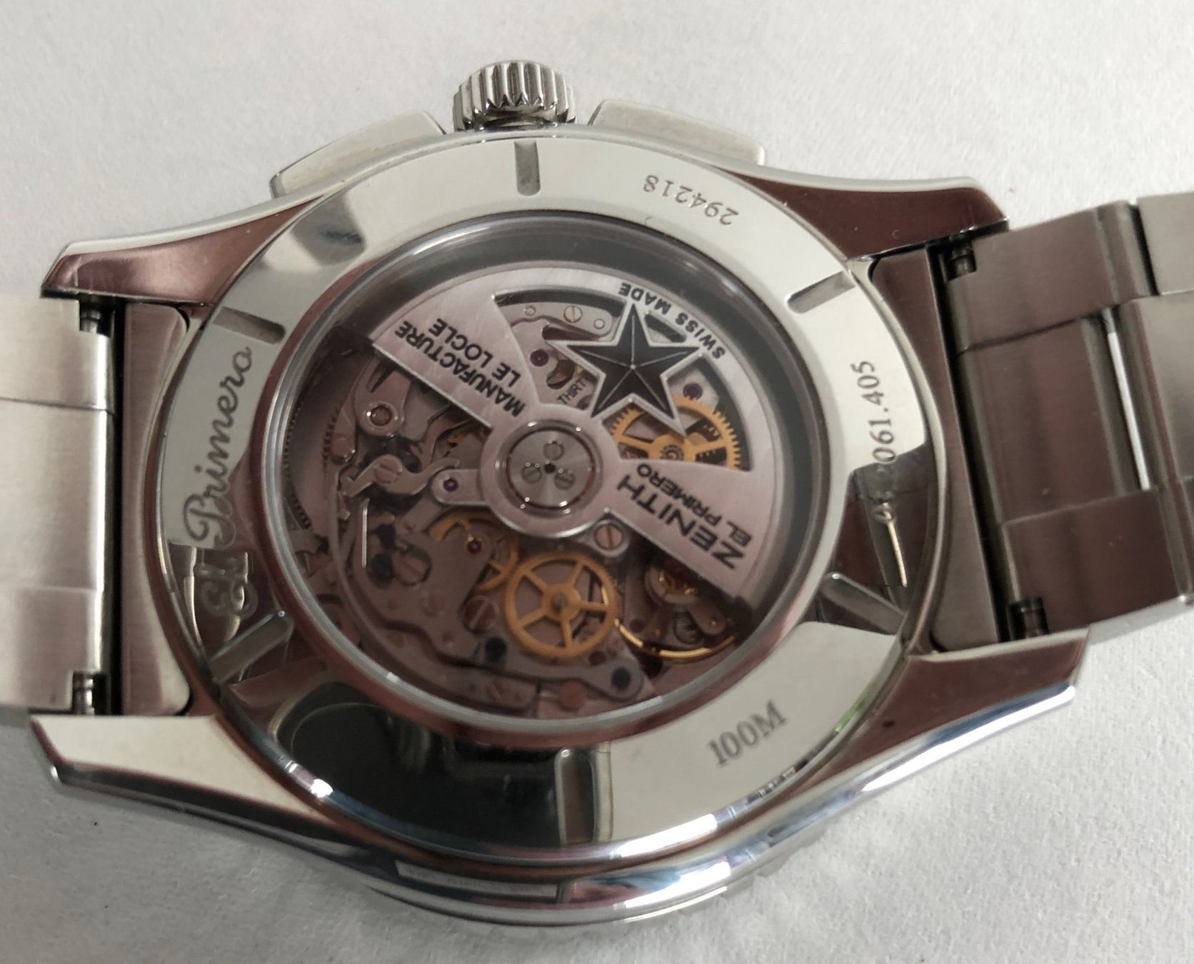 Zenith Orologi: ZENITH El Primero Stratos Flyback Rainbow - ungetragen – Usato da Appenzell venduto da Zimiuno 6