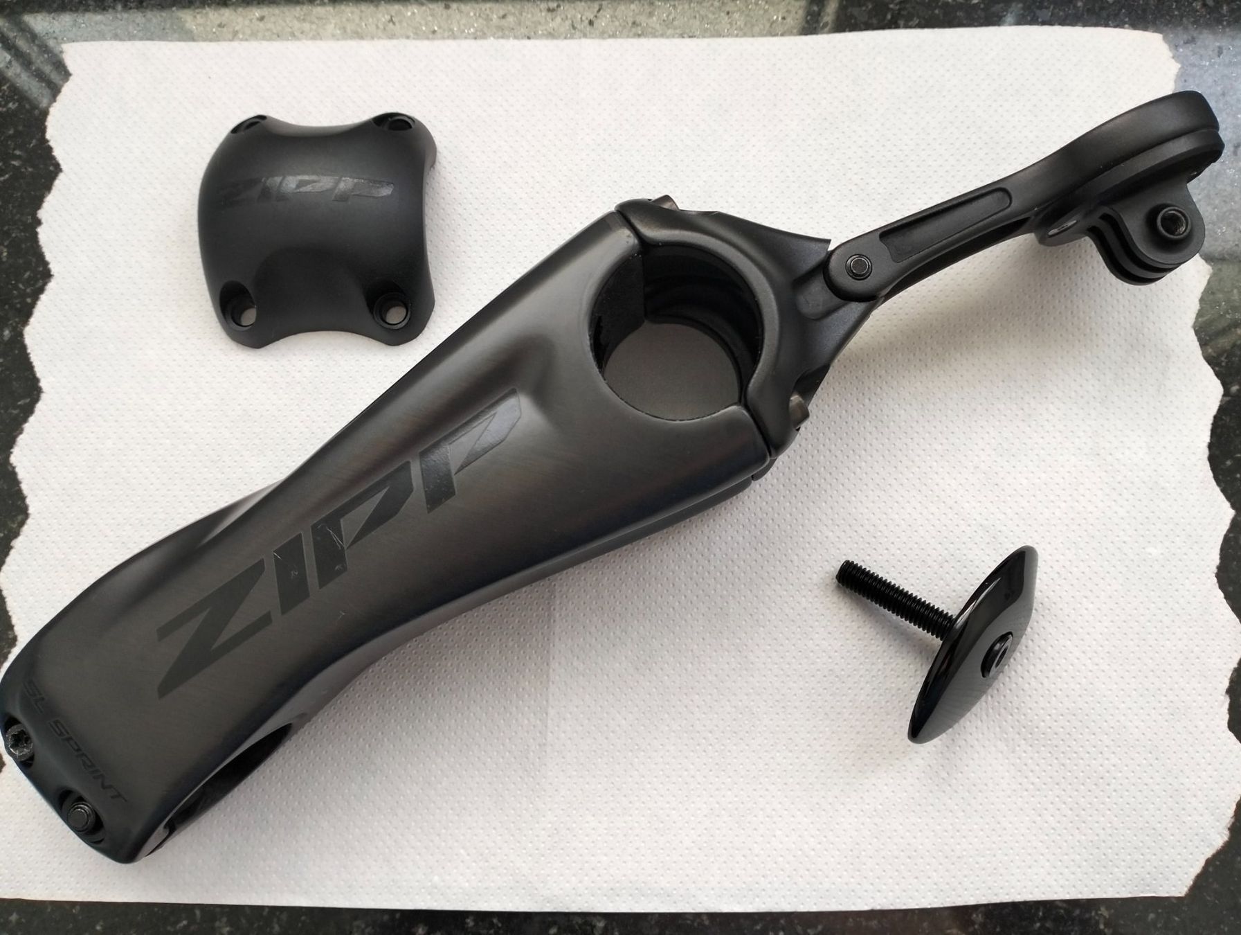 Zipp Ersatzteile: Zipp SL Sprint Carbon Vorbau – Gebraucht aus Uster von KarlZH
