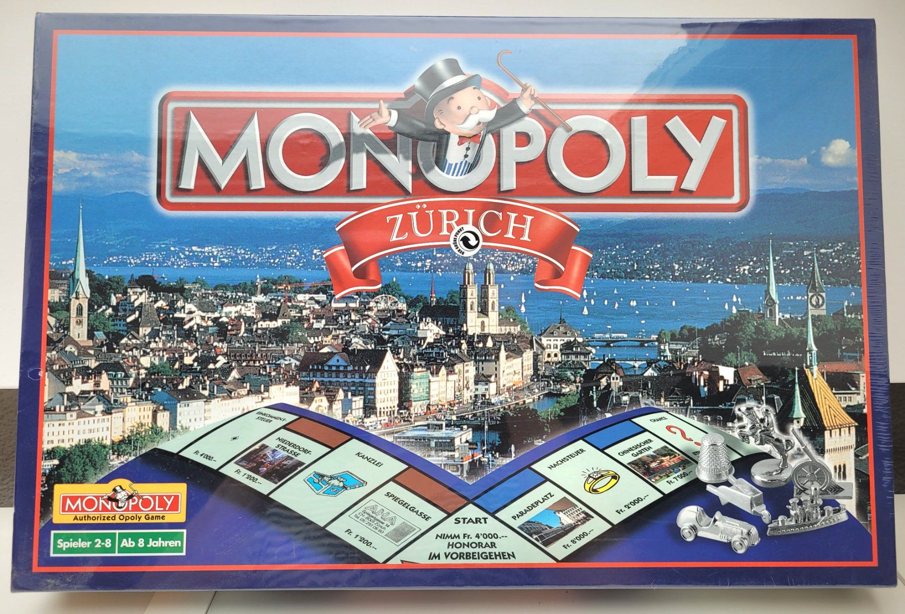 Giochi: Monopoly Zürich Sonderedition 2001 – Usato da Oberuzwil venduto da rtr_wp6m