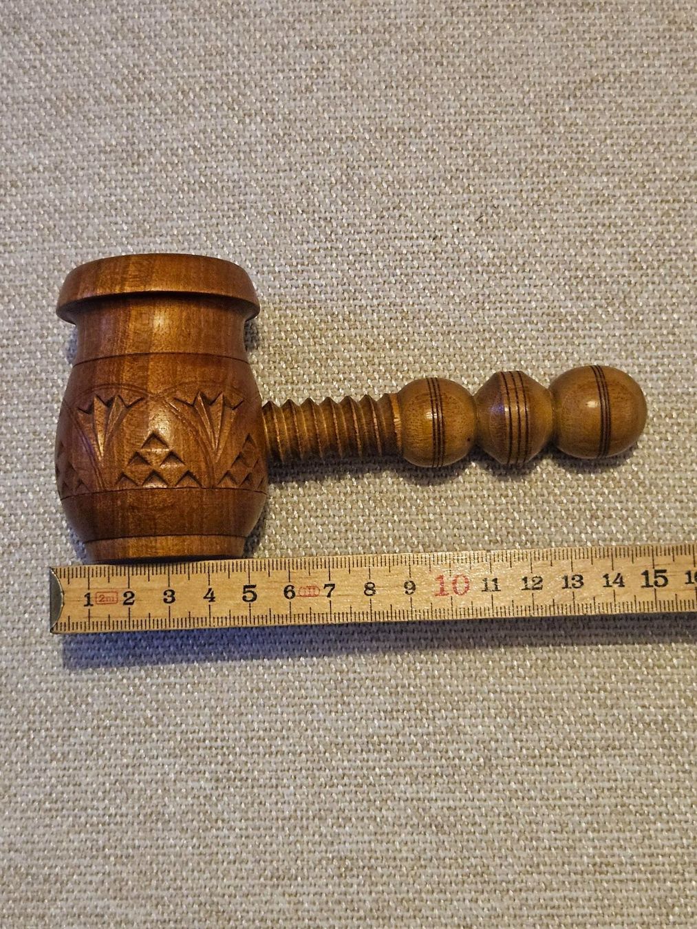 Elettrodomestici da cucina: Schraub-Nussknacker aus Holz – Usato da Oeschgen venduto da Runningfree666 4