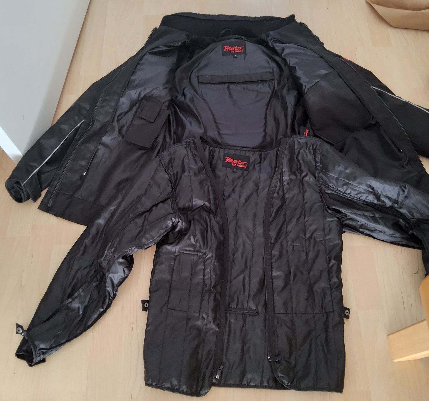 Rukka Jacken: Schwarze Rukka Moto Motorradjacke Gr. S — mit lnnenjacke – Gebraucht aus Diegten von ayla2009 5