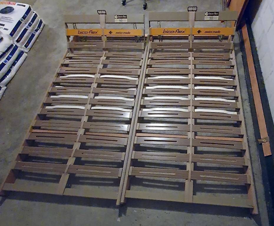 Sommiers: 2 Bico Flex Einlegeroste mit verstellbarem Kopfteil – D'occasion à Hünenberg par alexiusAs 1