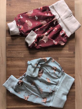 2er Set Pumphosen 56/62 ungtragen Handmade